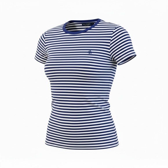 Ralph Lauren Tops - Lauren Ralph Lauren Nautical Stripe Cotton Tee Shirt XL